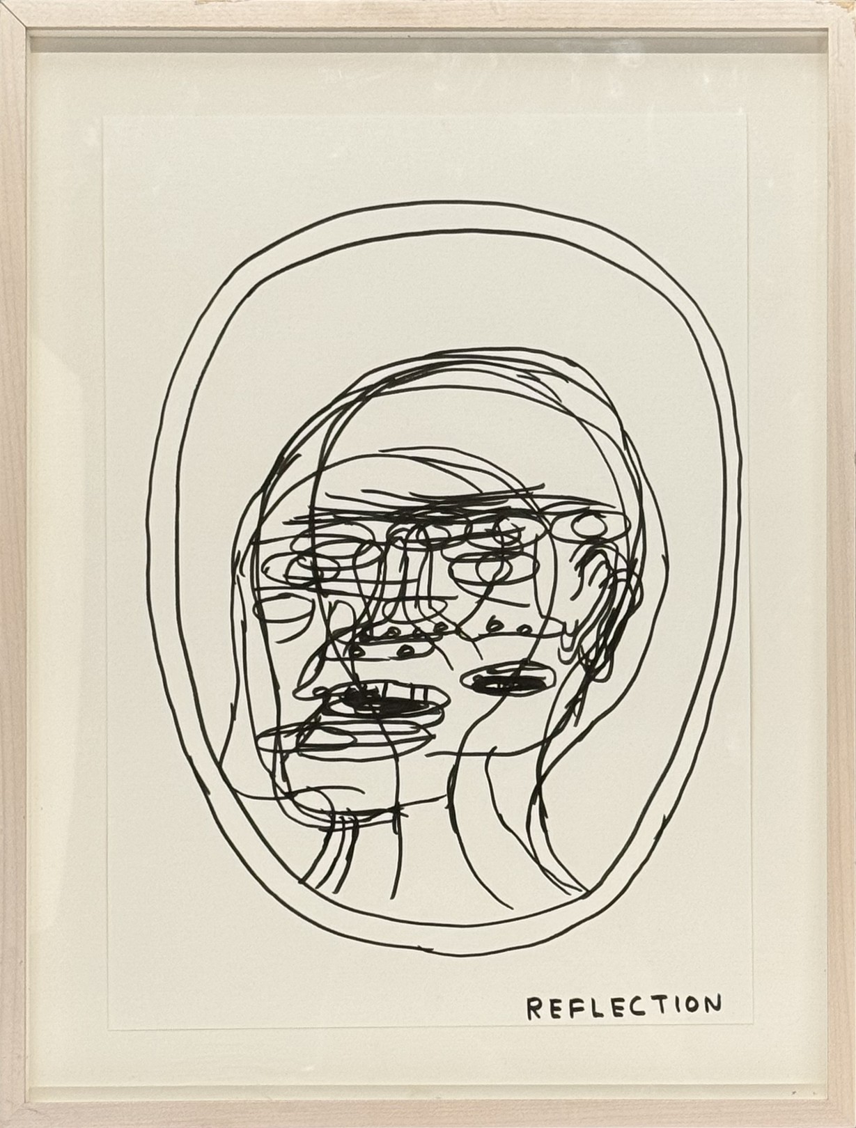 David Shrigley, Untitled (Reflection) David Shrigley, Untitled (Reflection)
