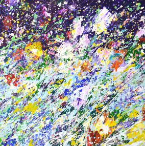 Peinture, Flower Field 18, Iryna Kastsova
