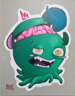Painting, Greedy Bird, Syrk