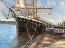 Peinture, À quai, Boudier