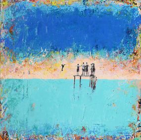 Peinture, Entre ciel et mer, Jean-Philippe Berger