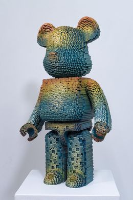 Sculpture, BearBrick #8, Gil Bruvel
