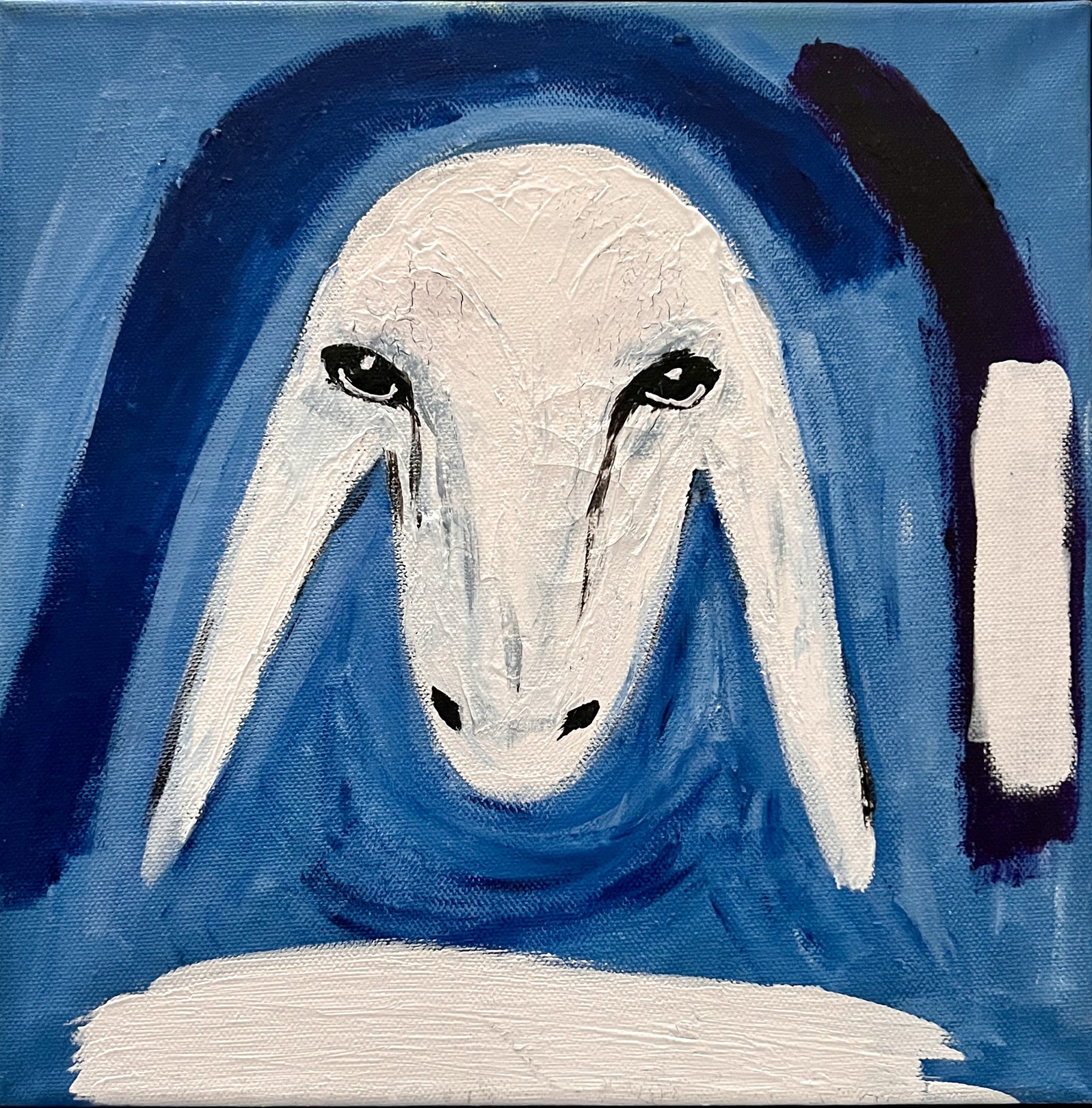Menashe Kadishman, Sheep Menashe Kadishman, Sheep