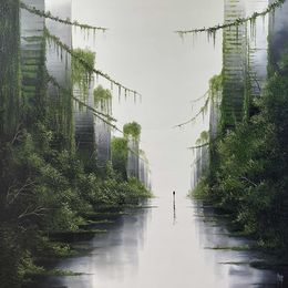Painting, Au Creux du Monde, Maurizio Galloro