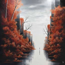 Painting, Aux Rêves Inaccomplis, Maurizio Galloro