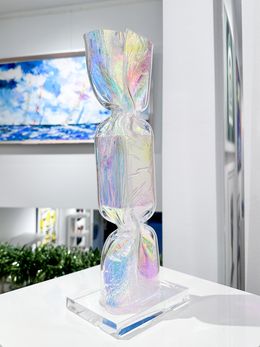Sculpture, Wrapping Bonbon Irisé Radiant, Laurence Jenkell