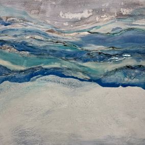 Gemälde, Aquamarine II, Jen