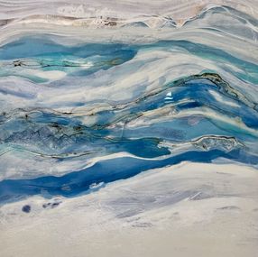 Gemälde, Aquamarine III, Jen
