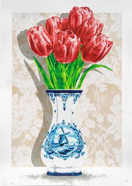 Édition, Tulpen - Red on Gold, Nils.Rva