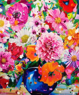 Gemälde, Blossom Bonanza, Angie Wright