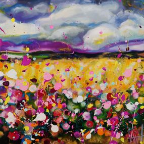 Gemälde, Storm Ballad Blossoms, Angie Wright