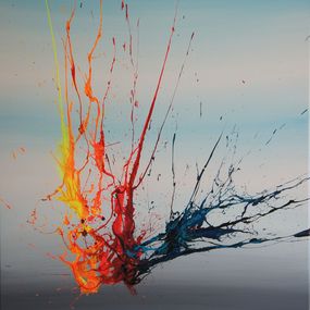 Painting, Firefighter (Spirits Of Skies 080203), Ansgar Dressler