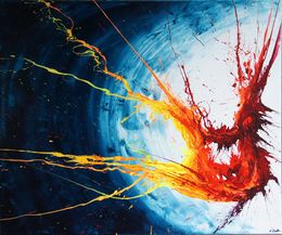 Peinture, Night Igniter III (Spirits Of Skies 120208), Ansgar Dressler