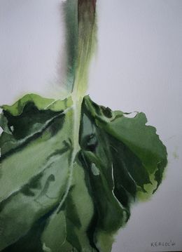 Painting, Leaf #3, Anyck Alvarez Kerloch