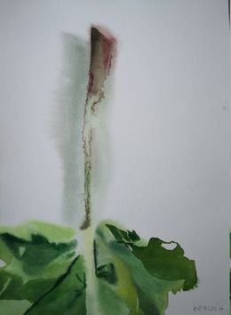 Painting, Leaf #2, Anyck Alvarez Kerloch