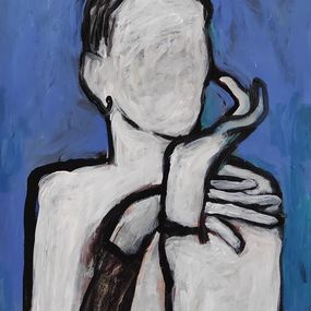 Gemälde, Without face III, Barbara Kroll