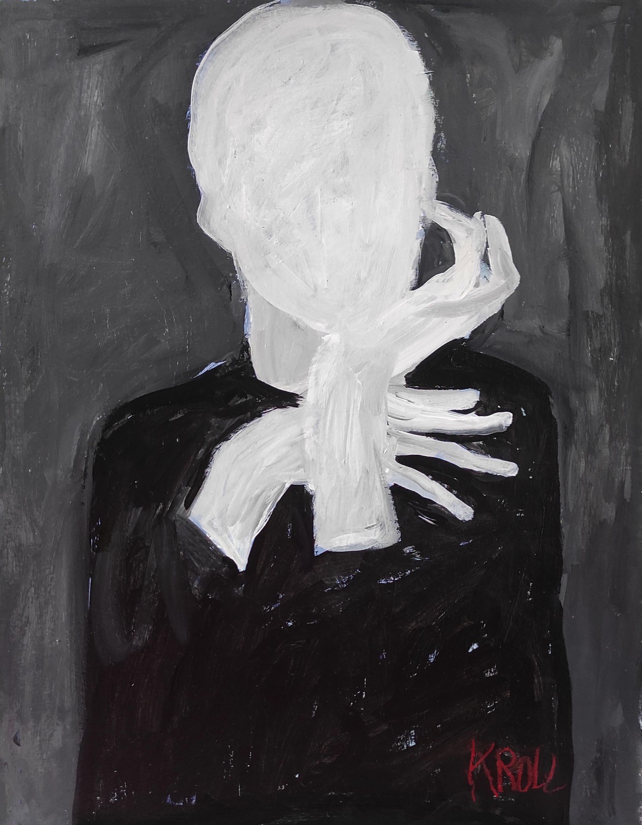 Barbara Kroll, Without face II Barbara Kroll, Without face II