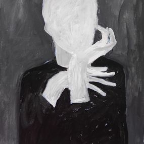 Painting, Without face II, Barbara Kroll