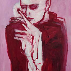 Painting, In red, Barbara Kroll