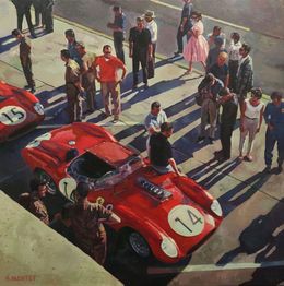 Gemälde, Stand Ferrari, Benoît Montet