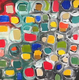 Painting, Tempatation, Christel Haag