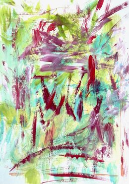 Painting, Dynamic of Nature, Christel Haag