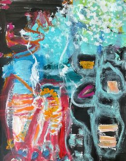 Painting, Gypsy Song, Christel Haag