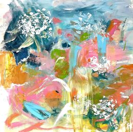 Painting, Feels Like A Happy Summer Day, Christel Haag