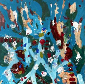 Painting, Hauptsache glücklich, Christel Haag