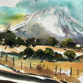 Peinture, Mr. Shasta South View, Daniel Clarke