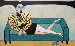 Painting, Living fancy, Diana Rosa