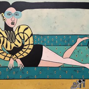 Gemälde, Living fancy, Diana Rosa