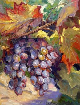 Painting, Grape, Evgeny Chernyakovsky
