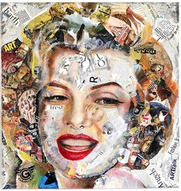 Painting, Marilyn New York, Gardani Art