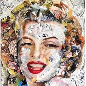 Painting, Marilyn New York, Gardani Art
