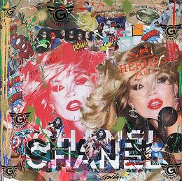Peinture, Chanel Kate Moss, Gardani Art