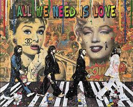 Painting, Marilyn Audrey Beatles, Gardani Art