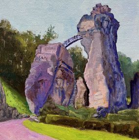 Gemälde, Externsteine II, Gary Westall