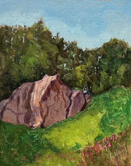 Painting, Externsteine I, Gary Westall
