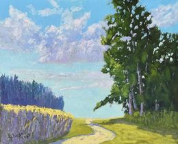 Painting, On my way to Poland, Gary Westall