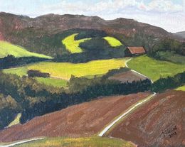 Painting, Kirchdorf Oberndorf - Marktes Roehrnbach, Gary Westall