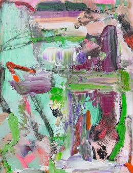 Painting, Plateau der Menschheit 78, Geert Lemmers