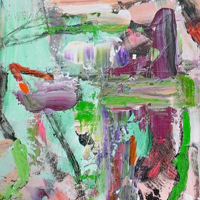Painting, Plateau der Menschheit 78, Geert Lemmers