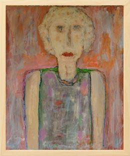 Painting, Strong Woman NEW, Geert Lemmers