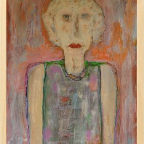 Painting, Strong Woman NEW, Geert Lemmers