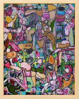 Painting, Freedom in my thoughts 3, Geert Lemmers