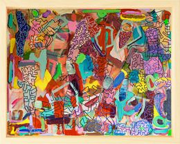 Painting, Freedom in my thoughts II NEW, Geert Lemmers