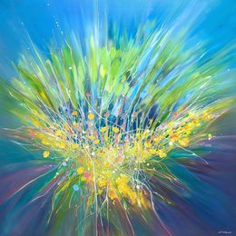 Peinture, Summer Riot, Gill Bustamante