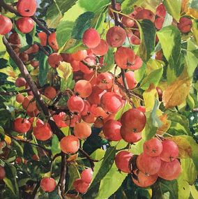 Gemälde, Apple tree_02, Helal Uddin