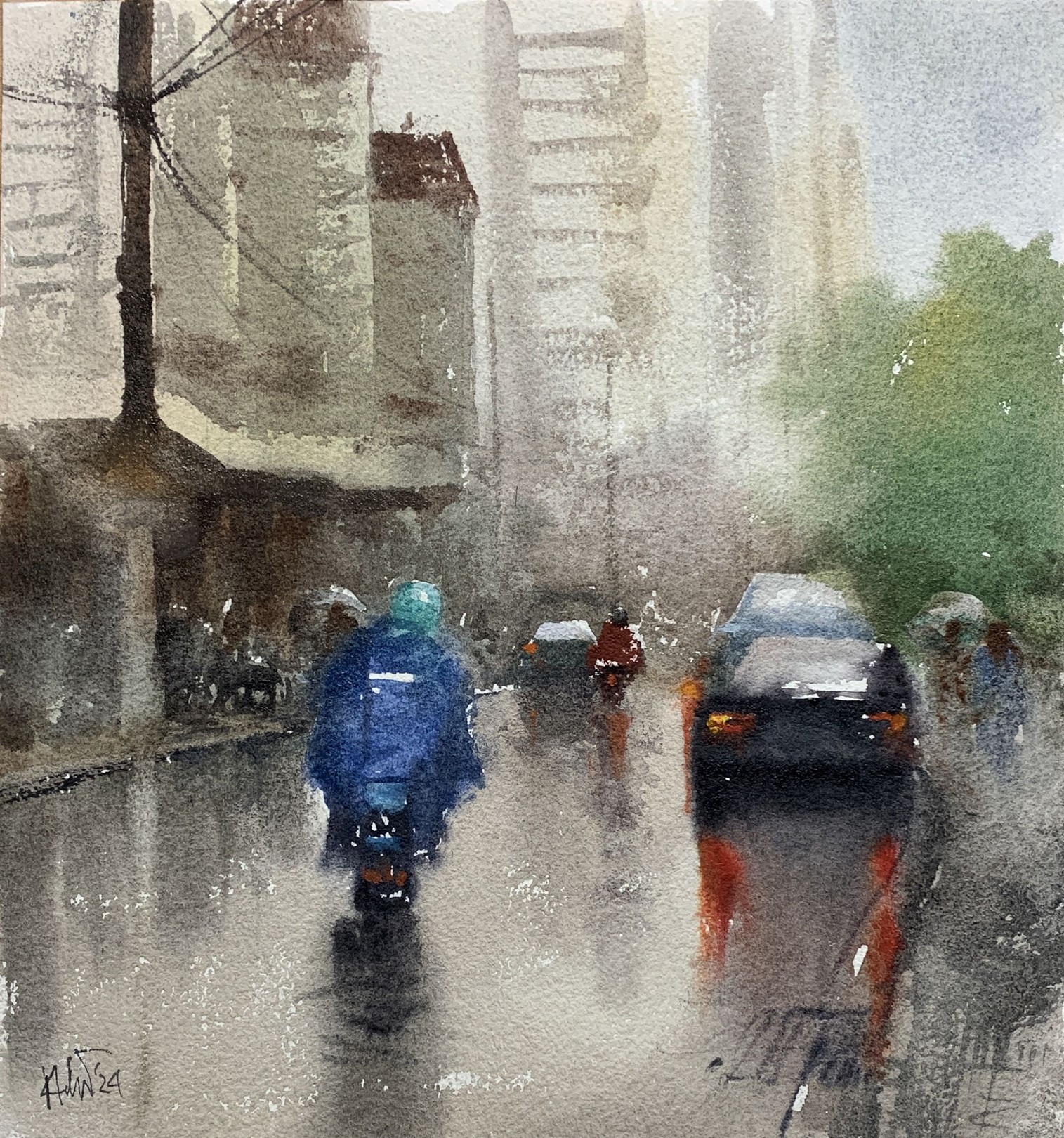 Helal Uddin, Shanghai Rainy day Helal Uddin, Shanghai Rainy day